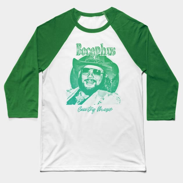 bocephus//green solid style, Baseball T-Shirt by Loreatees
